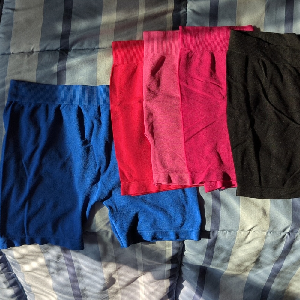 Women's spandex slip shorts